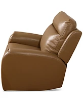 Closeout! Sheeler Faux Leather Manual Glider Recliner Chair