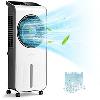 Slickblue 3-in-1 Evaporative Air Cooler with 12H Timer Remote-White