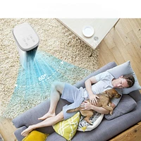 Slickblue 3-In-1 Portable Evaporative Air Cooler with Timer-White