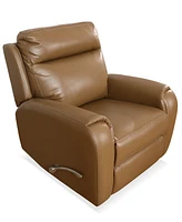 Closeout! Sheeler Faux Leather Manual Glider Recliner Chair