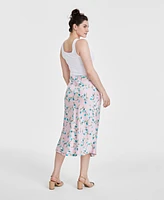 On 34th Women's Printed Slip Skirt