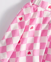 Epic Threads Toddler Girls Checker Heart Printed Skort, Created for Macy's