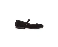 Childrenchic Girls Classic Velvet Mary Janes