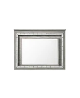 Streamdale Furniture Antares Mirror (Led), Light Gray Oak