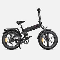 Engwe Engine Pro Electric Bike: 1000W(Peak) 62Miles Full Suspension Foldable E-bike