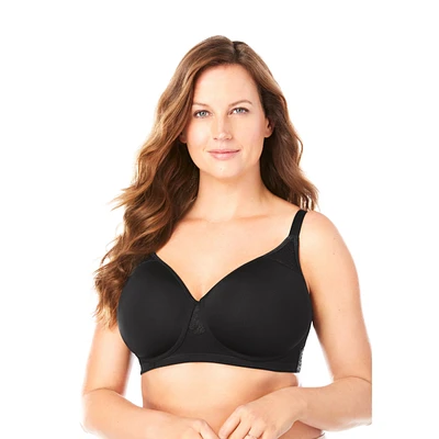 Comfort Choice Plus Stay-Cool Wireless Wicking T-Shirt Bra