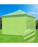 InstaHibit 1080D 120g Sidewall UV30+ Fits 10x10ft Canopy Outdoor Picnic 2 Pieces