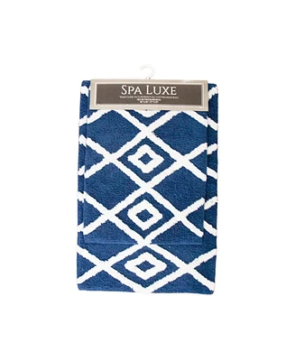 Arkwright Spa Lux 2pc Bath Rug Set (Criss-Cross Pattern) - Color Options