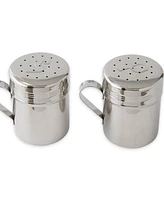 Rsvp International Endurance Stainless Steel 2 Piece 10 ounce Stovetop Salt Pepper