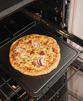 Old Stone 14 x 14 inch Pizza Steel with Moat. Ideal for residential ovens, pizza ovens, and grills.