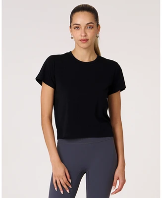 Rebody Active Women's Essentials Crop Tee