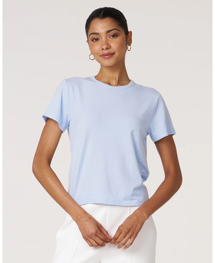 Rebody Active Women's Essentials Crop Tee For Women