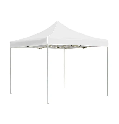 vidaXL Professional Folding Party Tent Aluminum 9.8'x9.8' White