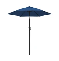 vidaXL Parasol 78.7"x88.2" Aluminum