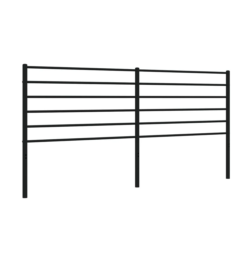 vidaXL Metal Headboard 76