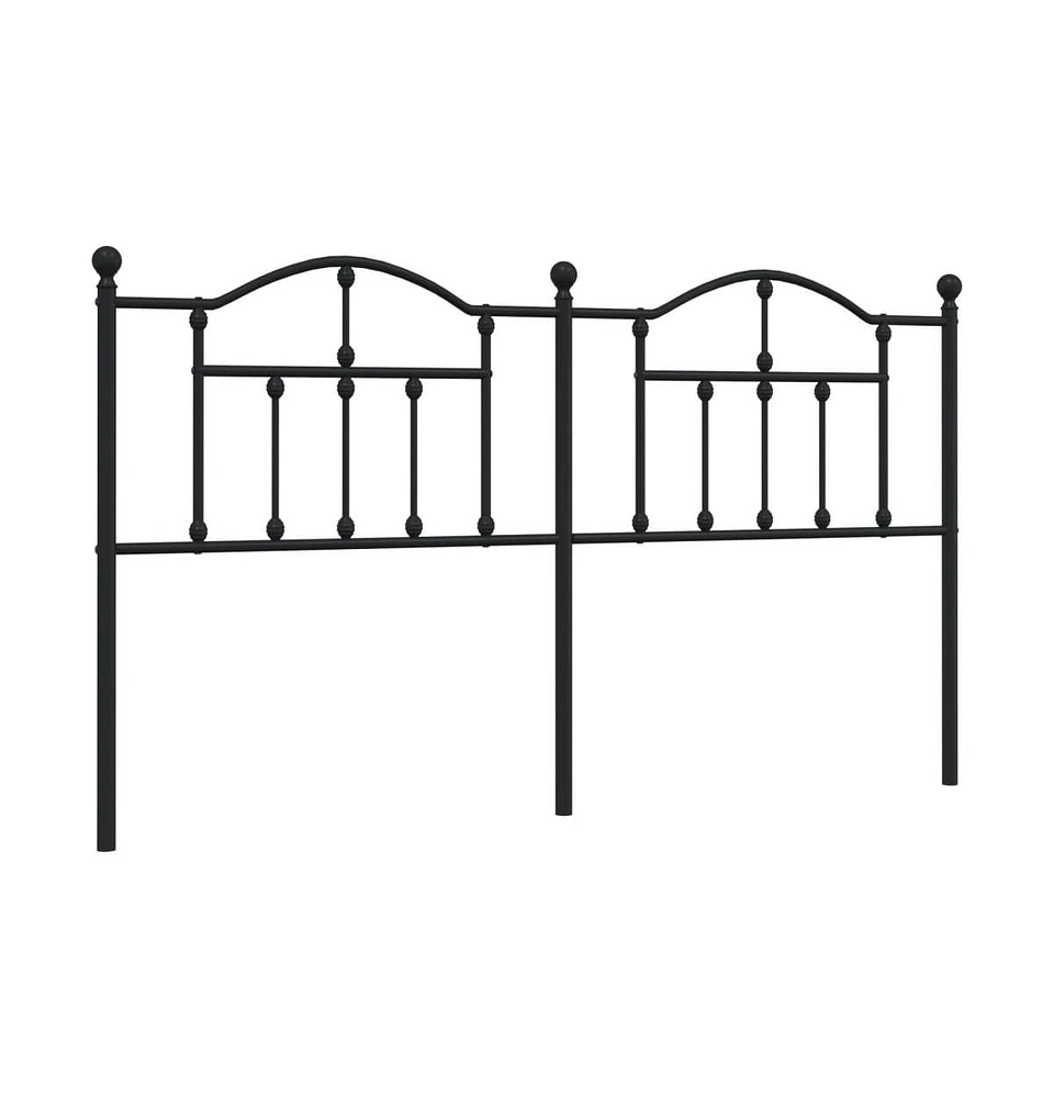 vidaXL Metal Headboard 70.9