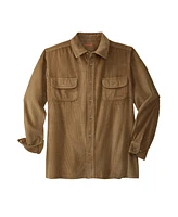 KingSize Big & Tall Long-Sleeve Corduroy Shirt