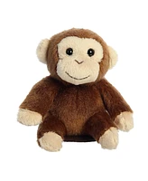 Aurora Mini Casper Monkey Shoulderkins Adorable Plush Toy Brown 3.5"