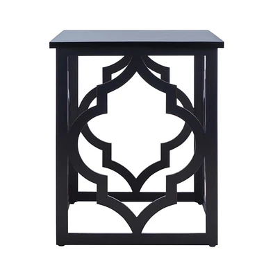 Safavieh Milo Trellis Gold Leaf End Table