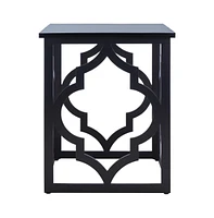 Safavieh Milo Trellis Gold Leaf End Table