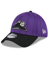 New Era Men's Purple Colorado Rockies 2024 Batting Practice 39THIRTY Flex Hat