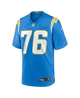 Nike Men's Joe Alt Powder Blue Los Angeles Chargers 2024 Nfl Draft First Round Pick Player Game Jersey