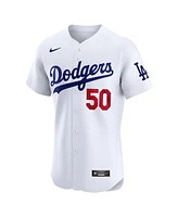 Nike Men's Mookie Betts White Los Angeles Dodgers Home Elite Jersey