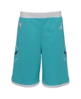 Jordan Preschool Teal Charlotte Hornets 2023/24 Icon Edition Replica Shorts