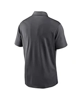 Nike Men's Anthracite Pittsburgh Steelers Franchise Team Logo Performance Polo