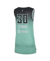 Nike Men's and Women's Breanna Stewart Mint New York Liberty Rebel Edition Player Jersey