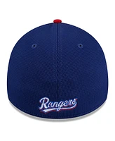 New Era Men's White Texas Rangers 2024 Batting Practice 39THIRTY Flex Hat