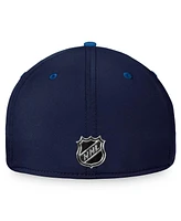 Fanatics Men's Navy Columbus Blue Jackets Authentic Pro Alternate Jersey Flex Hat