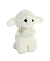 Aurora Medium English Luffie Praying Lamb Precious Moments Inspirational Plush Toy White 10"