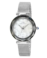 Porsamo Bleu Hazel Stainless Steel Silver Tone Women's Watch 1271AHAS