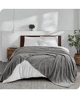 Bare Home Giant Fleece Microplush Blanket, 120" x