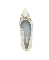 Nine West Women's Wendon Bridal Tapered Heel Slip-on Dress Pumps