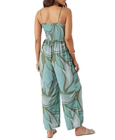 O'Neill Juniors' Cade Smocked Jumpsuit