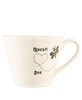 Belleek Pottery Flared Queen Bee Mug