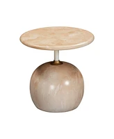 Tov Furniture 1 Pc. Marble Print Side Table