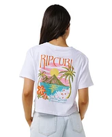 Rip Curl Juniors' Island Crop T-Shirt