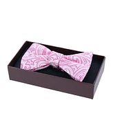 Trafalgar Men's Sobee Paisley Cummerbund and Bow Tie Set