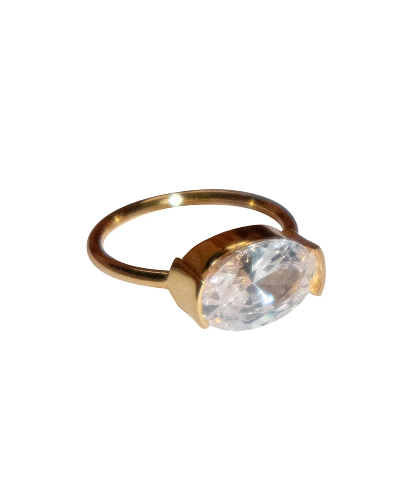 seree Ersa — Cushion zircon ring