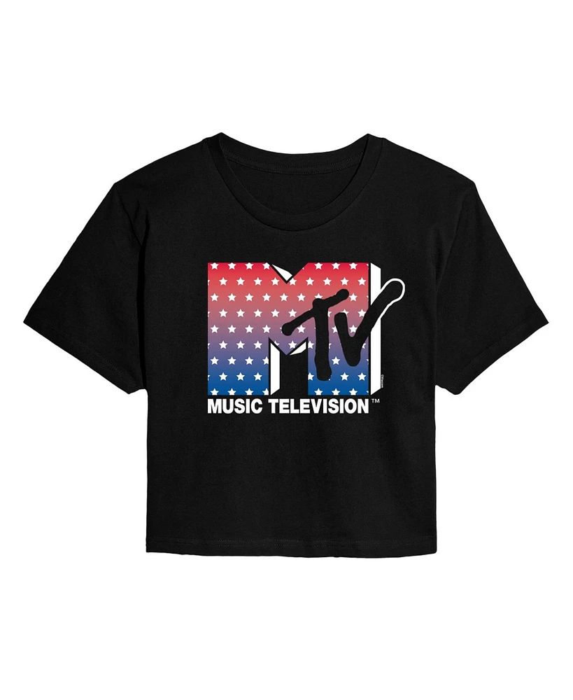 Hybrid Apparel Trendy Juniors Mtv Stars Cropped Tee