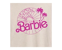 Hybrid Apparel Trendy Juniors Barbie Beach Graphic Oversized Tee