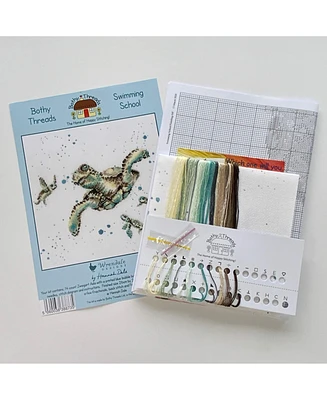 Bothy Threads Swimming School XHD64 Counted Cross Stitch Kit