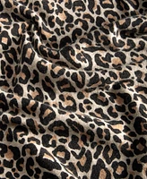 Charter Club Women's 100% Cashmere Leopard-Print Crewneck Sweater, Created for Macy's