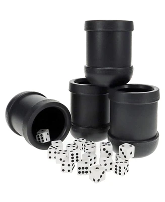 We Games Liar's Dice Set of 4 Plastic Cups