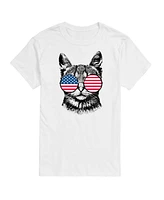 Hybrid Apparel Trendy Juniors Usa Cat Graphic Tee