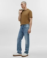 Mode of One Men's Straight-Fit Jeans