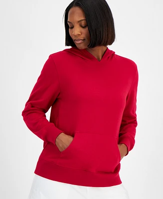 Id Ideology Women's Kangaroo-Pocket Fleece Hoodie, Created for Macy's